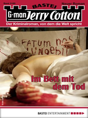 cover image of Jerry Cotton 3185--Krimi-Serie